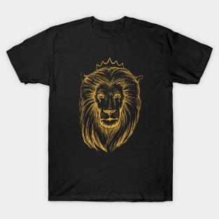 King Lion Art T-Shirt